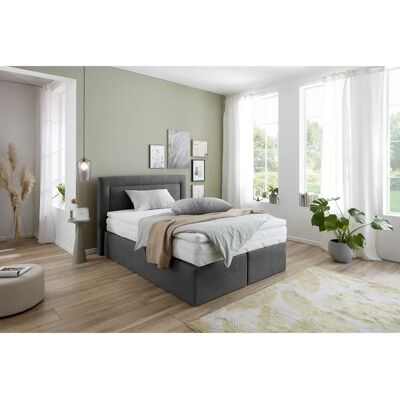 Westfalia Schlafkomfort Microvelours Boxspringbett - 140x200cm Westfalia Schlafkomfort Microvelours Boxspringbett - 140x200cm
