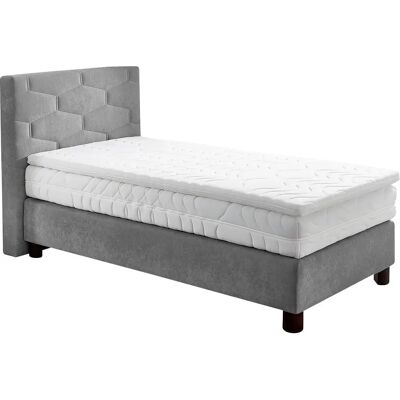 WESTFALIA SCHLAFKOMFORT Microvelours Boxspringbett - 120x200cm H2 WESTFALIA SCHLAFKOMFORT Microvelours Boxspringbett - 120x200cm H2