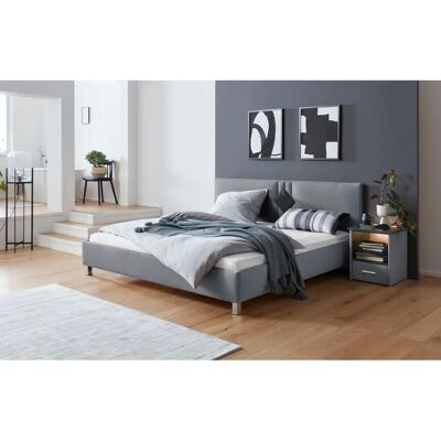 Polsterbett WESTFALIA SCHLAFKOMFORT - grau, 210x210cm, H:98cm Polsterbett WESTFALIA SCHLAFKOMFORT - grau, 210x210cm, H:98cm