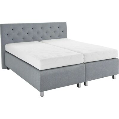 Westfalia Schlafkomfort Boxspringbett - Grau, 174x210cm Westfalia Schlafkomfort Boxspringbett - Grau, 174x210cm