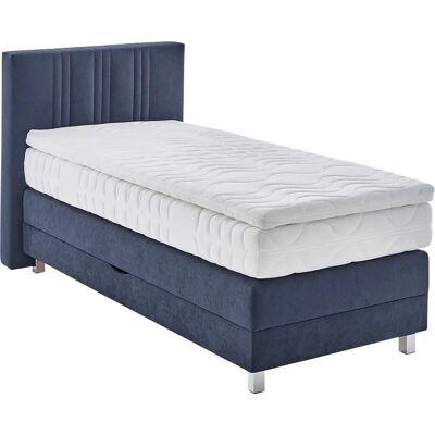 Westfalia Boxspringbett - Microvelours, 90x200cm, mit Bettkasten Westfalia Boxspringbett - Microvelours, 90x200cm, mit Bettkasten