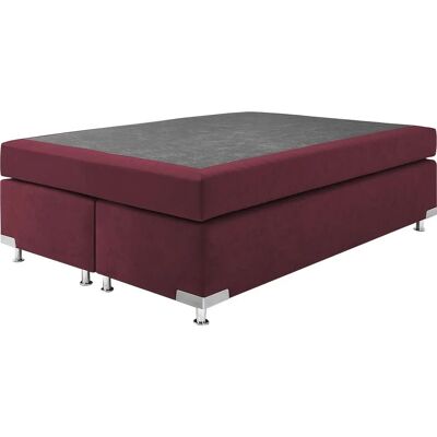 Westfalia Schlafkomfort Holland Bordeaux-Rot Boxspringbett - Boxspringbett Westfalia Schlafkomfort Holland Bordeaux-Rot Boxspringbett - Boxspringbett