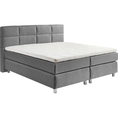 Westfalia Schlafkomfort Graues Boxspringbett - Bett Westfalia Schlafkomfort Graues Boxspringbett - Bett