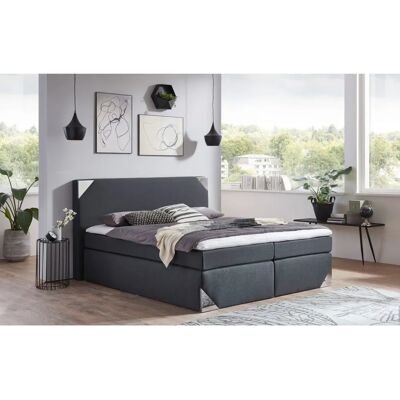 Westfalia Schlafkomfort Charcoal Boxspringbett - 175x210cm - 2 Matratzen Westfalia Schlafkomfort Charcoal Boxspringbett - 175x210cm - 2 Matratzen