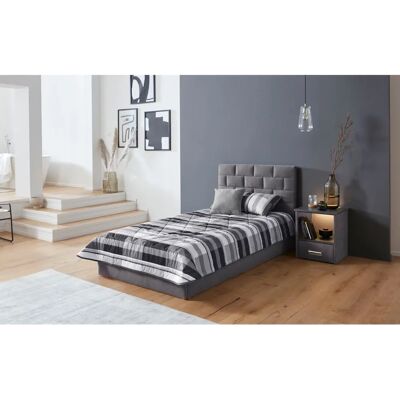WESTFALIA - SCHLAFKOMFORT - 100x200 cm - Anthrazit - Bett WESTFALIA - SCHLAFKOMFORT - 100x200 cm - Anthrazit - Bett