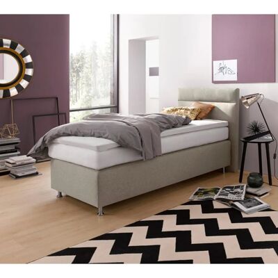 WESTFALIA SCHLAFKOMFORT Beiges Boxspringbett - Boxspringbett WESTFALIA SCHLAFKOMFORT Beiges Boxspringbett - Boxspringbett