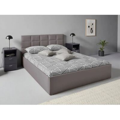 WESTFALIA Polsterbett - Grau, 160x200cm, Stauraum, Verstellbar WESTFALIA Polsterbett - Grau, 160x200cm, Stauraum, Verstellbar