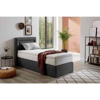 WESTFALIA SCHLAFKOMFORT Microvelours Boxspringbett - 90x200cm WESTFALIA SCHLAFKOMFORT Microvelours Boxspringbett - 90x200cm