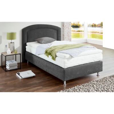 WESTFALIA SCHLAFKOMFORT Microvelours Boxspringbett - 120x200cm - Made in Germany WESTFALIA SCHLAFKOMFORT Microvelours Boxspringbett - 120x200cm - Made in Germany
