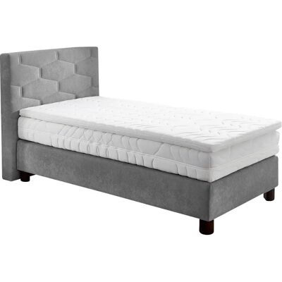 Westfalia Schlafkomfort - 120x200cm H3 Grau Boxspringbett Westfalia Schlafkomfort - 120x200cm H3 Grau Boxspringbett