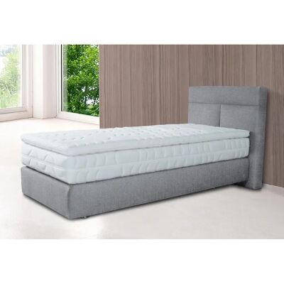 WESTFALIA SCHLAFKOMFORT Grau Boxspringbett - H2 Bonnell-Matratze WESTFALIA SCHLAFKOMFORT Grau Boxspringbett - H2 Bonnell-Matratze