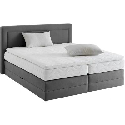 Westfalia Schlafkomfort Boxspringbett - Stauraum, Microvelours, 180x200cm Westfalia Schlafkomfort Boxspringbett - Stauraum, Microvelours, 180x200cm