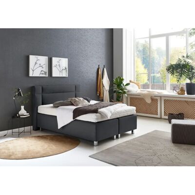 Westfalia Schlafkomfort Graues Boxspringbett - Bett & Matratze Westfalia Schlafkomfort Graues Boxspringbett - Bett & Matratze
