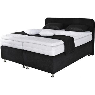 Westfalia Schlafkomfort Boxspringbett - Bonnell-Federkern, Microvelours Westfalia Schlafkomfort Boxspringbett - Bonnell-Federkern, Microvelours