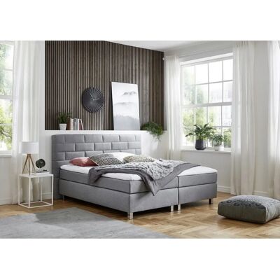 Westfalia Boxspringbett Grau Bonnell-Federkern - Boxspringbett Westfalia Boxspringbett Grau Bonnell-Federkern - Boxspringbett