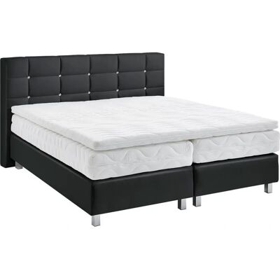Westfalia Schlafkomfort Boxspringbett - 195x210cm, Schwarz Westfalia Schlafkomfort Boxspringbett - 195x210cm, Schwarz