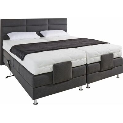 Westfalia Boxbett - 180x200cm, anthrazit, verstellbares Kopfteil - Box bed Westfalia Boxbett - 180x200cm, anthrazit, verstellbares Kopfteil - Box bed