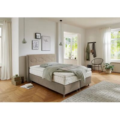Westfalia Schlafkomfort Boxspringbett beige (Sand) - Bett Westfalia Schlafkomfort Boxspringbett beige (Sand) - Bett
