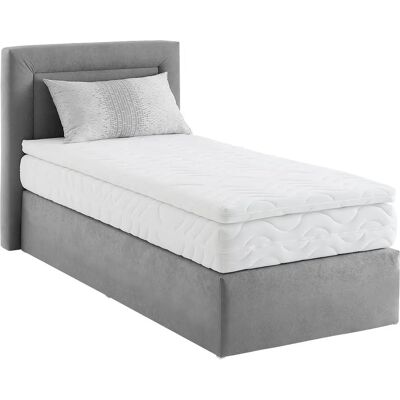 Westfalia Schlafkomfort Boxspringbett - 90x200 cm, Grau Westfalia Schlafkomfort Boxspringbett - 90x200 cm, Grau