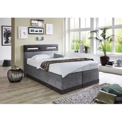 WESTFALIA SCHLAFKOMFORT Grau Boxspringbett 140x200cm - Bett Typ WESTFALIA SCHLAFKOMFORT Grau Boxspringbett 140x200cm - Bett Typ