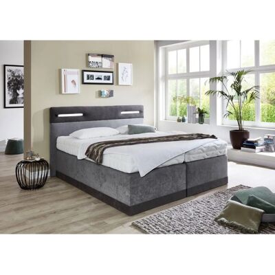 WESTFALIA SCHLAFKOMFORT 160x200cm Grau H3 Boxspringbett WESTFALIA SCHLAFKOMFORT 160x200cm Grau H3 Boxspringbett