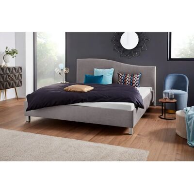 Westfalia Schlafkomfort Polsterbett - Veloursstoff - 180x200cm - Made in Germany Westfalia Schlafkomfort Polsterbett - Veloursstoff - 180x200cm - Made in Germany