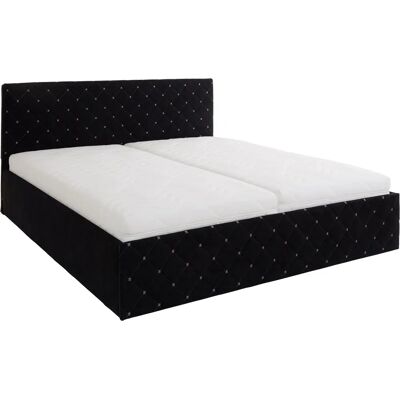 WESTFALIA SCHLAFKOMFORT Polsterbett - 160x200cm - Schwarz WESTFALIA SCHLAFKOMFORT Polsterbett - 160x200cm - Schwarz
