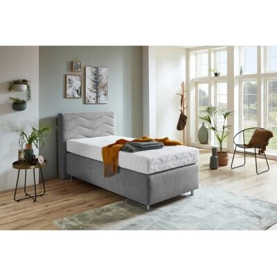WESTFALIA SCHLAFKOMFORT Sigma - Microvelours, 120x200cm - Boxspringbett WESTFALIA SCHLAFKOMFORT Sigma - Microvelours, 120x200cm - Boxspringbett