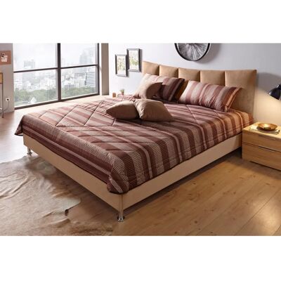 Westfalia Schlafkomfort Polsterbett - Microfaser, 180x200cm, Braun - Bett Westfalia Schlafkomfort Polsterbett - Microfaser, 180x200cm, Braun - Bett