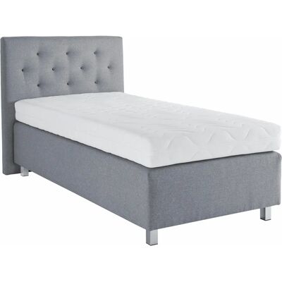 Westfalia Schlafkomfort Hellgraues Boxspringbett - Boxspringbett Westfalia Schlafkomfort Hellgraues Boxspringbett - Boxspringbett
