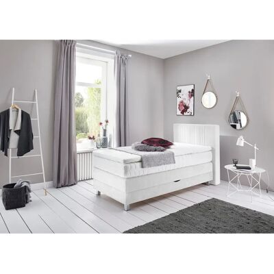 Westfalia Boxspringbett - Bonnell-Federkern, Microvelours, 90x200cm Westfalia Boxspringbett - Bonnell-Federkern, Microvelours, 90x200cm