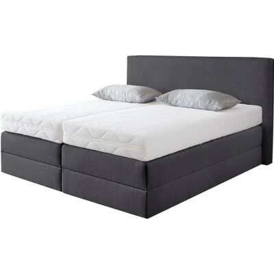 WESTFALIA SCHLAFKOMFORT Boxspringbett - Charcoal - 200x200cm - Made in Germany WESTFALIA SCHLAFKOMFORT Boxspringbett - Charcoal - 200x200cm - Made in Germany