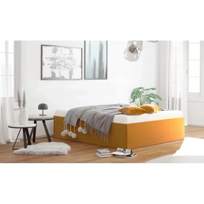 Westfalia Schlafkomfort Amrum - Gelb Samtvelours Bett Westfalia Schlafkomfort Amrum - Gelb Samtvelours Bett