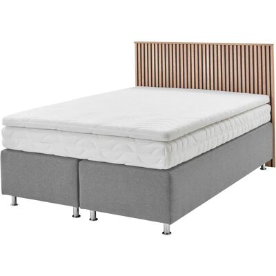 WESTFALIA SCHLAFKOMFORT Quercus - Grau - 140x200cm - Boxspringbett WESTFALIA SCHLAFKOMFORT Quercus - Grau - 140x200cm - Boxspringbett