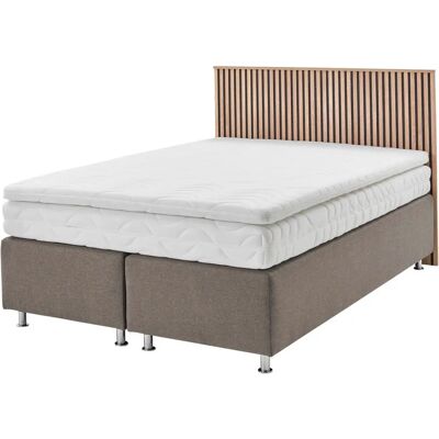 Westfalia Schlafkomfort Quercus Beiges Boxspringbett - Bett Westfalia Schlafkomfort Quercus Beiges Boxspringbett - Bett