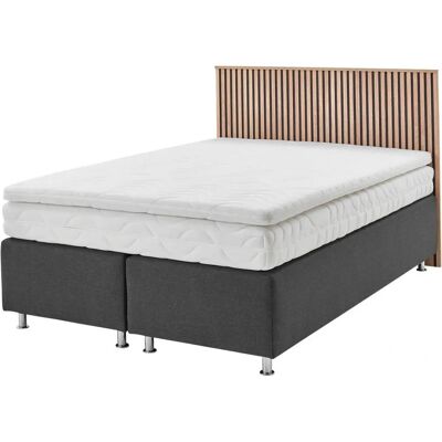 WESTFALIA SCHLAFKOMFORT Quercus - Anthrazit, 140x200cm - Boxspringbett WESTFALIA SCHLAFKOMFORT Quercus - Anthrazit, 140x200cm - Boxspringbett