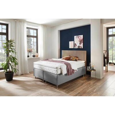 WESTFALIA SCHLAFKOMFORT Quercus - Boxspringbett, grau, 140x200cm - Boxspringbett WESTFALIA SCHLAFKOMFORT Quercus - Boxspringbett, grau, 140x200cm - Boxspringbett