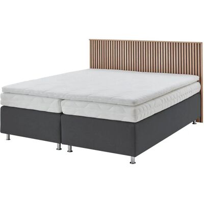 WESTFALIA SCHLAFKOMFORT Quercus Charcoal Boxspringbett - Boxspring Betten WESTFALIA SCHLAFKOMFORT Quercus Charcoal Boxspringbett - Boxspring Betten