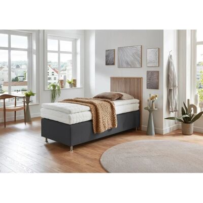 WESTFALIA SCHLAFKOMFORT Quercus - Boxspringbett, grau, 90x200cm WESTFALIA SCHLAFKOMFORT Quercus - Boxspringbett, grau, 90x200cm