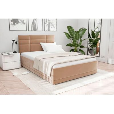 WESTFALIA Prag Beige Polsterbett mit Stauraum - Polsterbett WESTFALIA Prag Beige Polsterbett mit Stauraum - Polsterbett