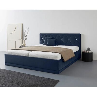 WESTFALIA SCHLAFKOMFORT Adamas - Velours Polsterbett mit Stauraum WESTFALIA SCHLAFKOMFORT Adamas - Velours Polsterbett mit Stauraum