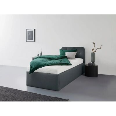 WESTFALIA SCHLAFKOMFORT Rostock - Bett, Anthrazit, 100x200cm WESTFALIA SCHLAFKOMFORT Rostock - Bett, Anthrazit, 100x200cm