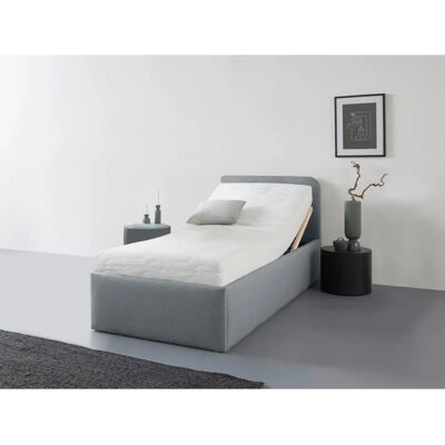 WESTFALIA SCHLAFKOMFORT Rostock - Stauraum, Knopf Kopfteil, 100x200cm - Polsterbett WESTFALIA SCHLAFKOMFORT Rostock - Stauraum, Knopf Kopfteil, 100x200cm - Polsterbett