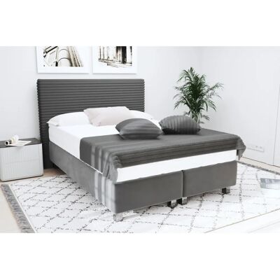 WESTFALIA SCHLAFKOMFORT Sven - Anthrazit, 140x200cm oder 210cm - Boxspringbett WESTFALIA SCHLAFKOMFORT Sven - Anthrazit, 140x200cm oder 210cm - Boxspringbett