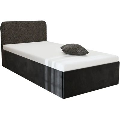 WESTFALIA SCHLAFKOMFORT Shawn - Microvelours Polsterbett mit Stauraum WESTFALIA SCHLAFKOMFORT Shawn - Microvelours Polsterbett mit Stauraum