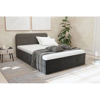WESTFALIA SCHLAFKOMFORT Shawn Microvelours Polsterbett - Polsterbett WESTFALIA SCHLAFKOMFORT Shawn Microvelours Polsterbett - Polsterbett