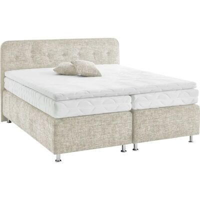 WESTFALIA SCHLAFKOMFORT Sapporo Beiges Boxspringbett - Bett WESTFALIA SCHLAFKOMFORT Sapporo Beiges Boxspringbett - Bett