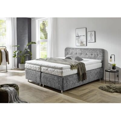 WESTFALIA SCHLAFKOMFORT Sapporo Grau - Boxspringbett WESTFALIA SCHLAFKOMFORT Sapporo Grau - Boxspringbett