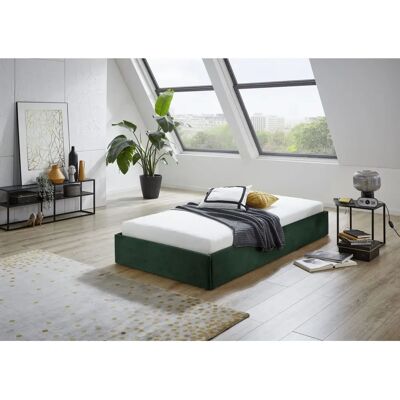 Westfalia Schlafkomfort Osaka - Velours Polsterbett - 105x205 cm Westfalia Schlafkomfort Osaka - Velours Polsterbett - 105x205 cm