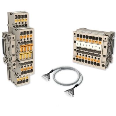 Weidmüller - 14A-SET-KLEMMBLOECKE+KABEL-TMZ - Beige - 2 - terminal block Weidmüller - 14A-SET-KLEMMBLOECKE+KABEL-TMZ - Beige - 2 - terminal block